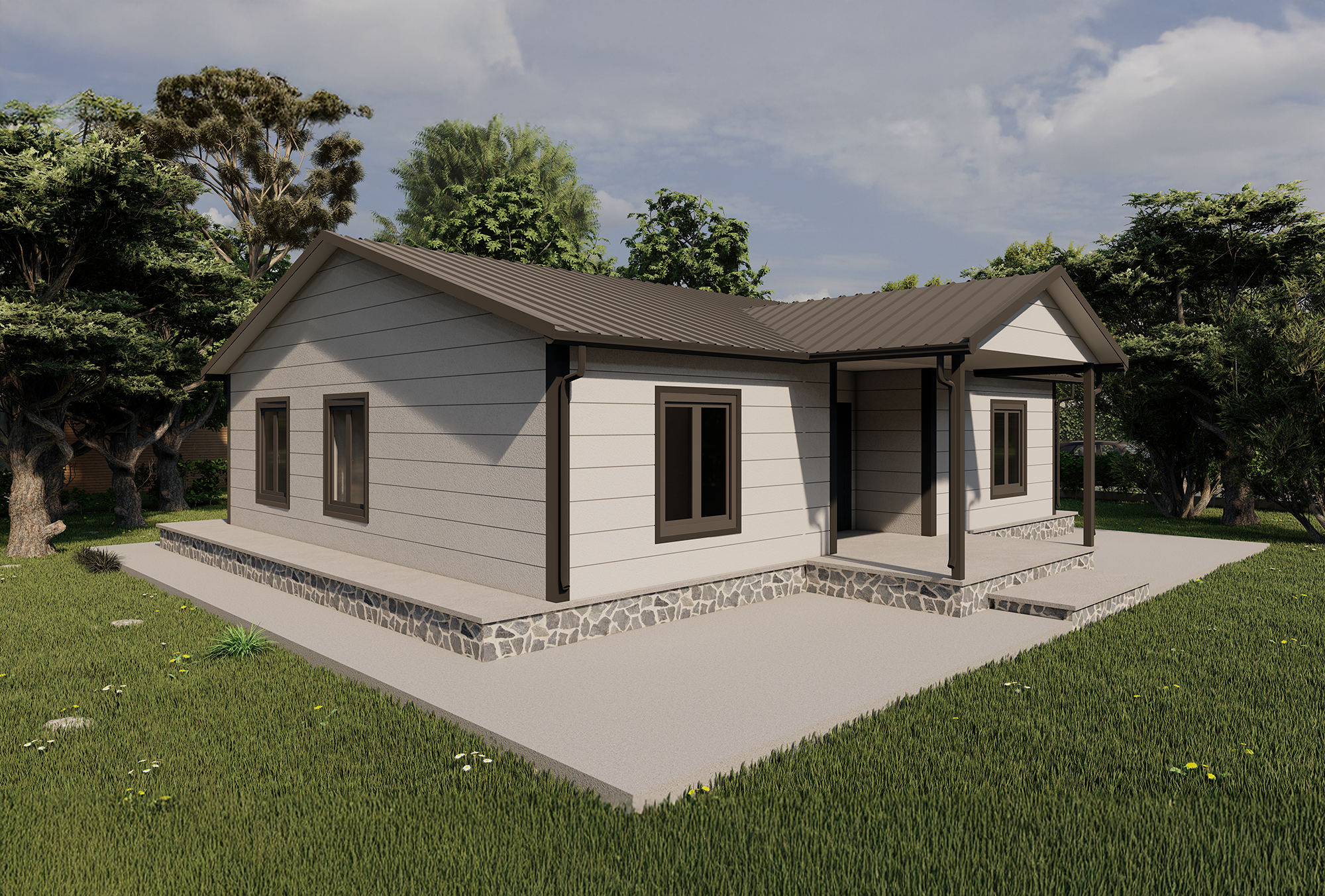 107 M2 Prefabrik Ev - Dara