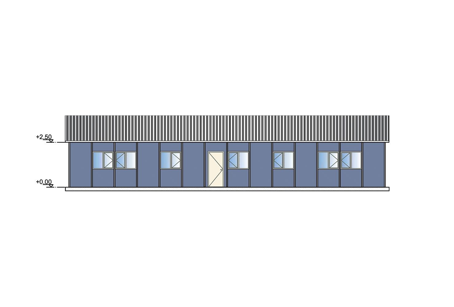 Prefabrik Ofis - 158 M2