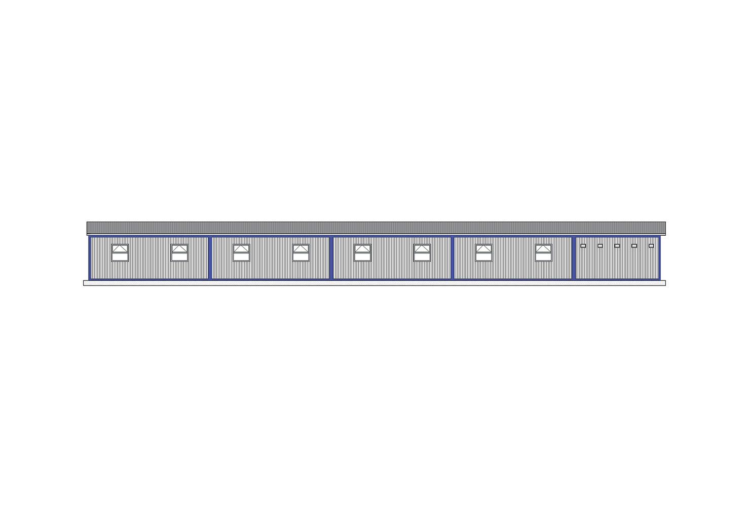 Konteyner İşci Yatakhane - 264 M2 (80 Kişilik)