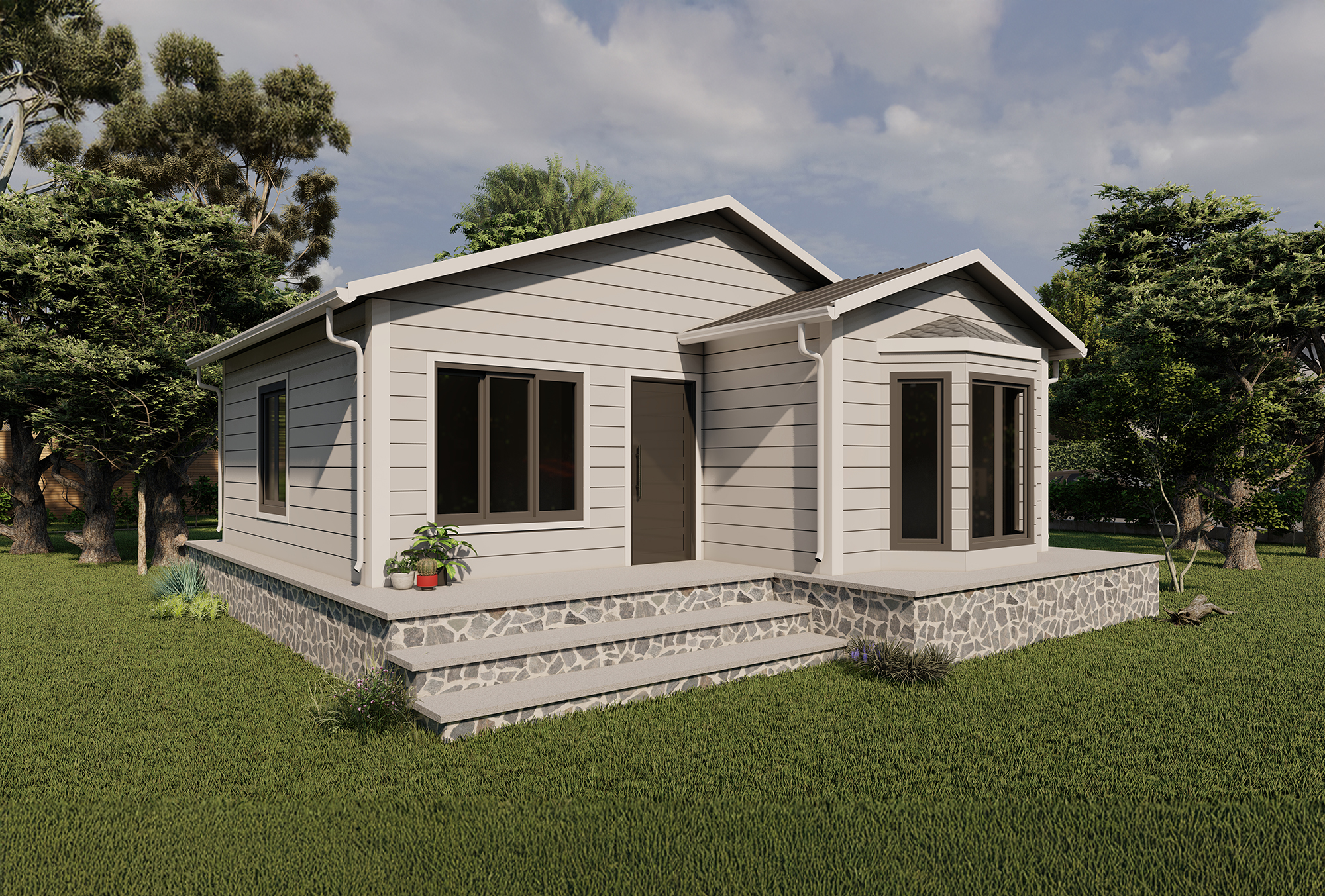 57 M2 Prefabrik Ev - Bergama