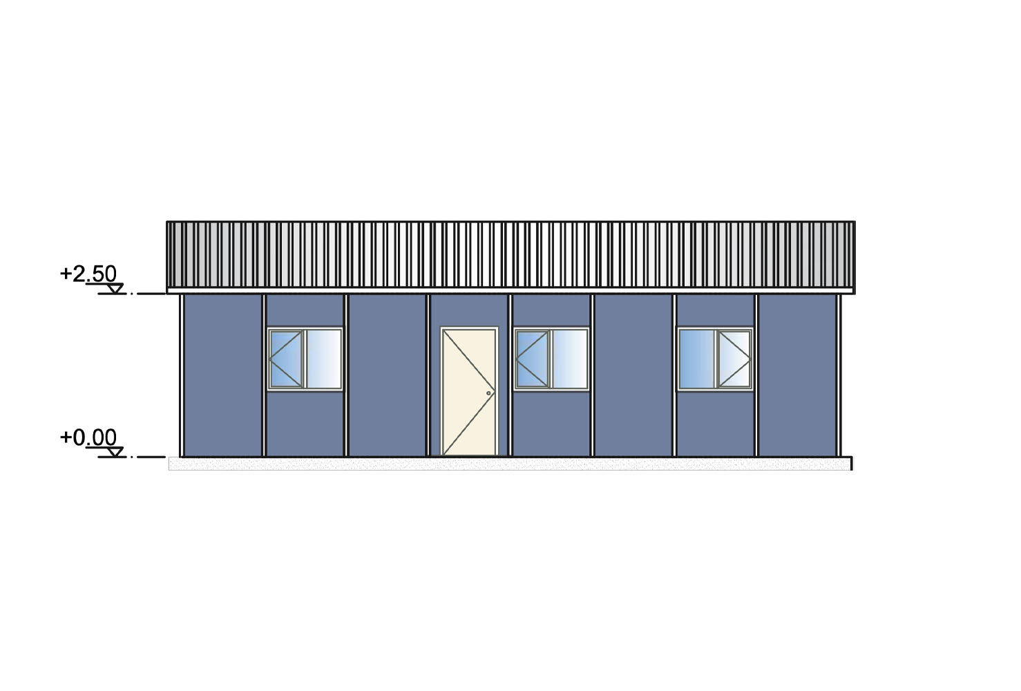 Prefabrik Ofis - 65 M2