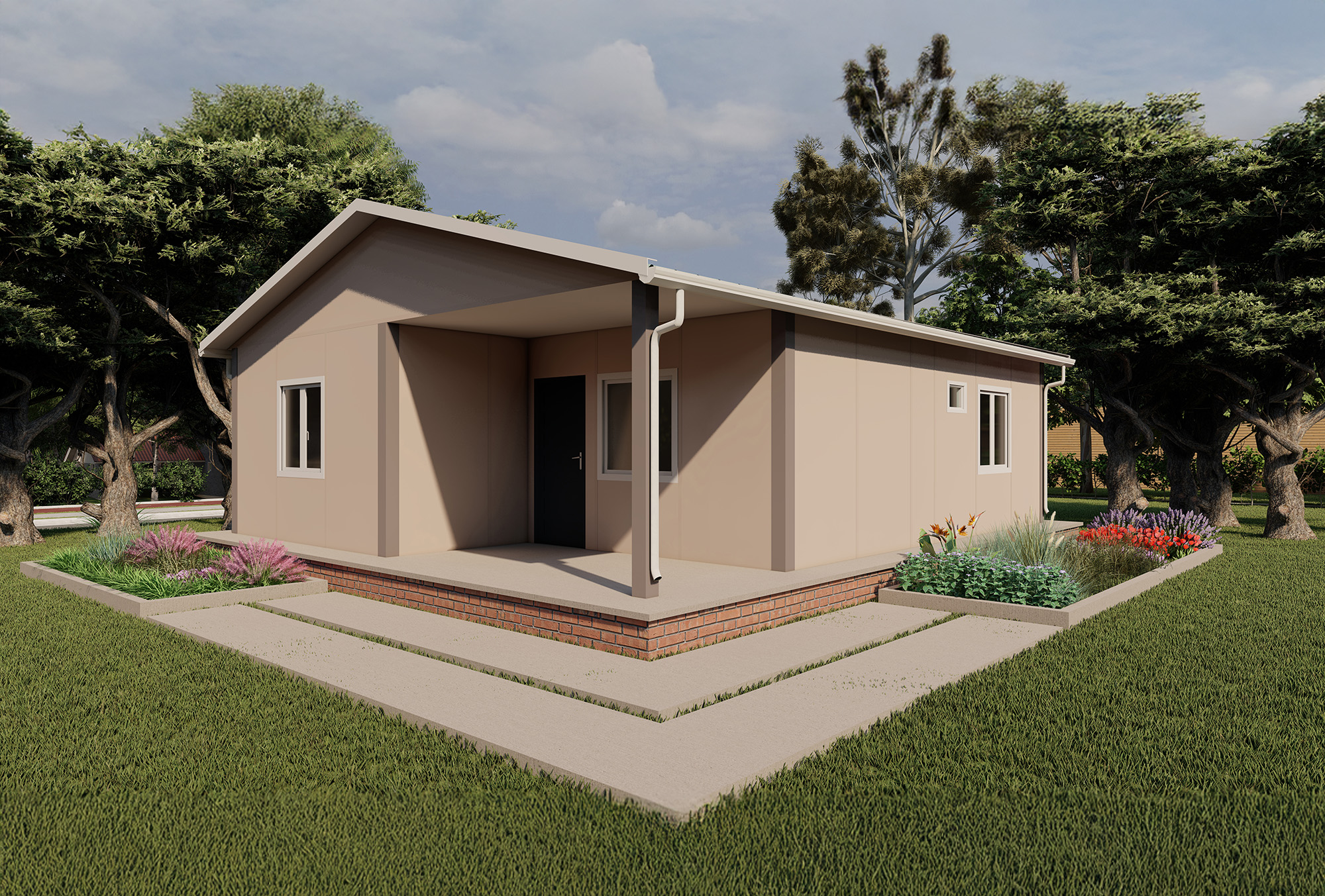 68 M2 Prefabrik Ev - Assos