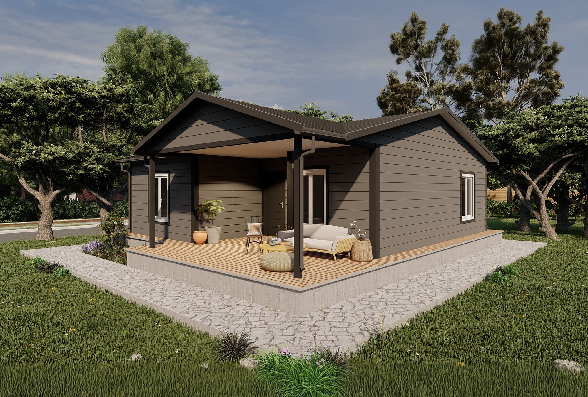 86 M2 Prefabrik Ev - Troya